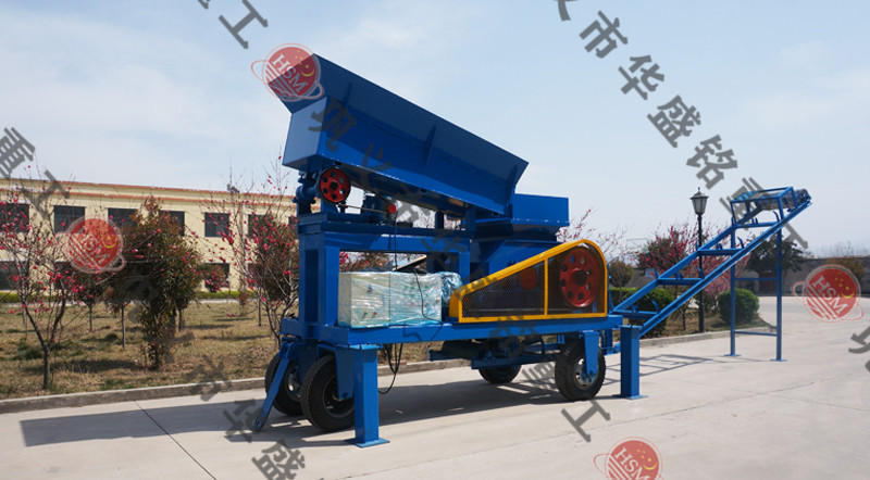 移動對輥制砂機(jī)價格貴不貴，多少錢一臺